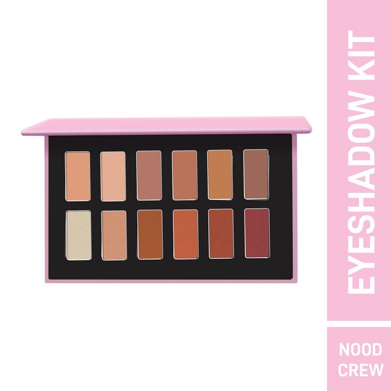 POPxo by MyGlamm 12 Eyeshadow Eye Kit - Nood Crew